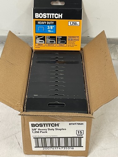 Qty packs bostitch leg - 3/8",
