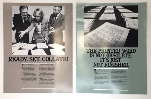 Emf collator advertising print - emf,